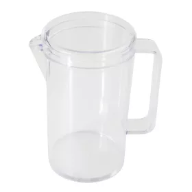 Transparente Kanne mit Deckel 0,6 l