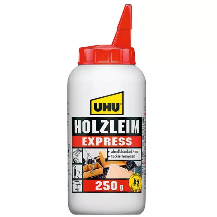 holzleim, klebstoff, 250 g, express, uH U