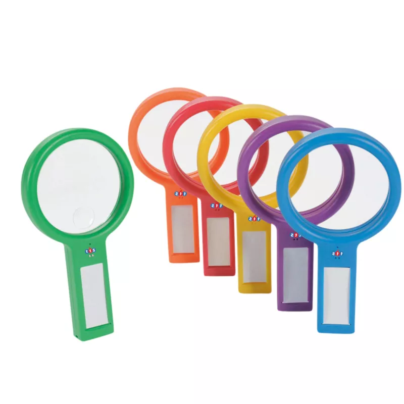 Kinder Spielzeug, Lupe, Fingerringe, Magnetischer Spiegel, Rundspiegel