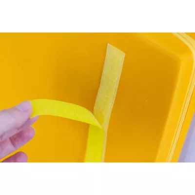 Koffer, Gelb, Reisetasche, Tragegriff, Kopfseite