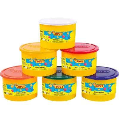 knete, soft dough, spielknete, jovi, farbig