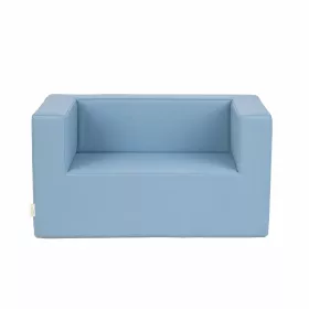 2-Sitzer-Kiga-Sofa mit Kunstlederbezug
