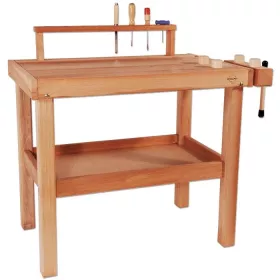 Kinderwerkbank aus Massivholz