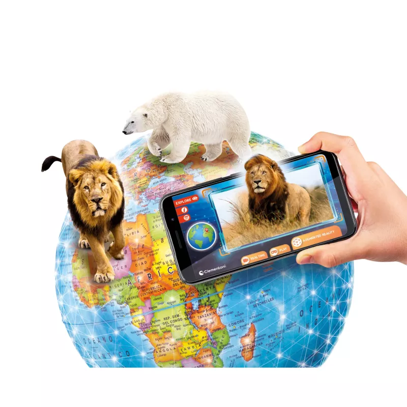 Globus, Weltkugel, Tierwelt, Mobile AR, Augmented Reality