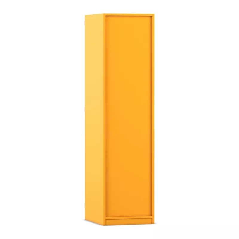 Schrank, Schranktür, Garderobenschrank, Gelb, Kleiderschrank