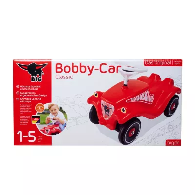 Rutschauto, Bobby-Car, Classic, Rot, Vier-Rad