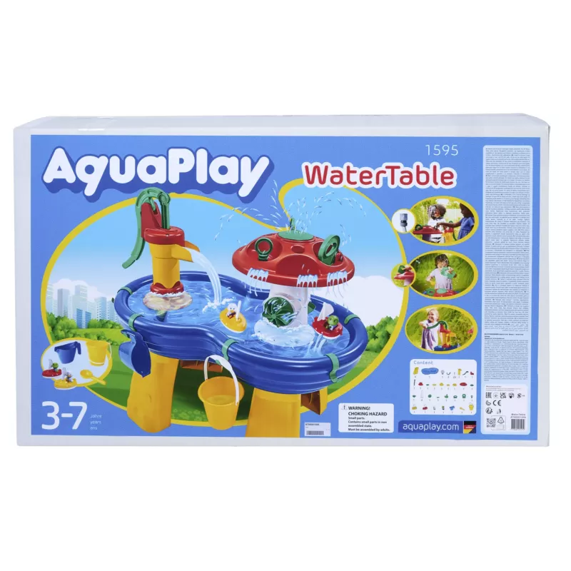 Wasserspiel, Wasserbahn, Plastikspielzeug, Kinder-Spielset, AquaPlay