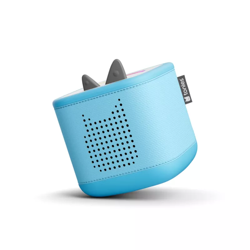 Kinderlautsprecher, Bluetooth, Mini-Lautsprecher, Gehäuse aus Kunststoff, Blaue Farbe