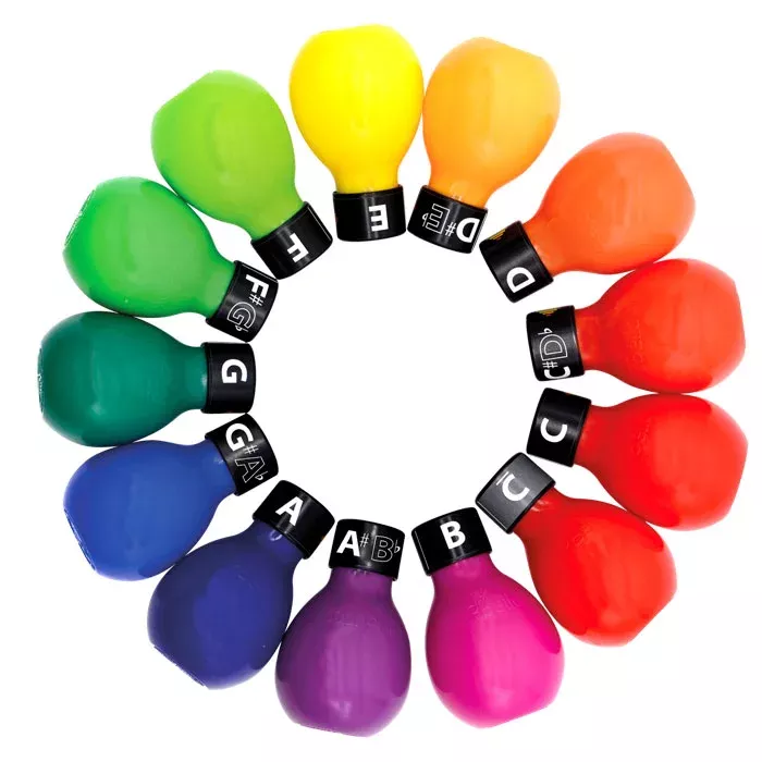 Farbenzauber, Lichter, Lichtballons, Farbig, Knopftext