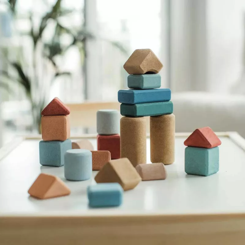 bauen blöcke, Holzspielzeug, bunte Blöcke,  Stapelblöcke, Spielzeug Blöcke