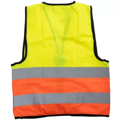 High-visibility Vest, Sicherheitsweste, Leuchtgelb, Reflektierende Streifen, Ärmellose Weste