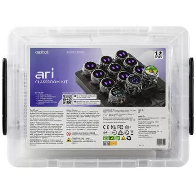 Klassenraum-Set, Ari, Roboter-Set, Schaltungsteile, Aufbewahrungsbehälter