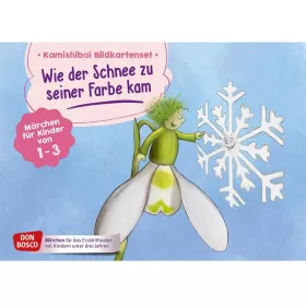 Kamishibai-Bildkarten, Wie der Schnee zu seiner Farbe kam