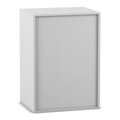 Schrank, Küchenunterschrank, Sideboard, Schiebetür, weiß