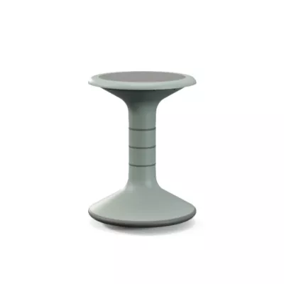 Hocker, Barhocker, Runder Sockel, Grau, Topfläche Edelstahl?