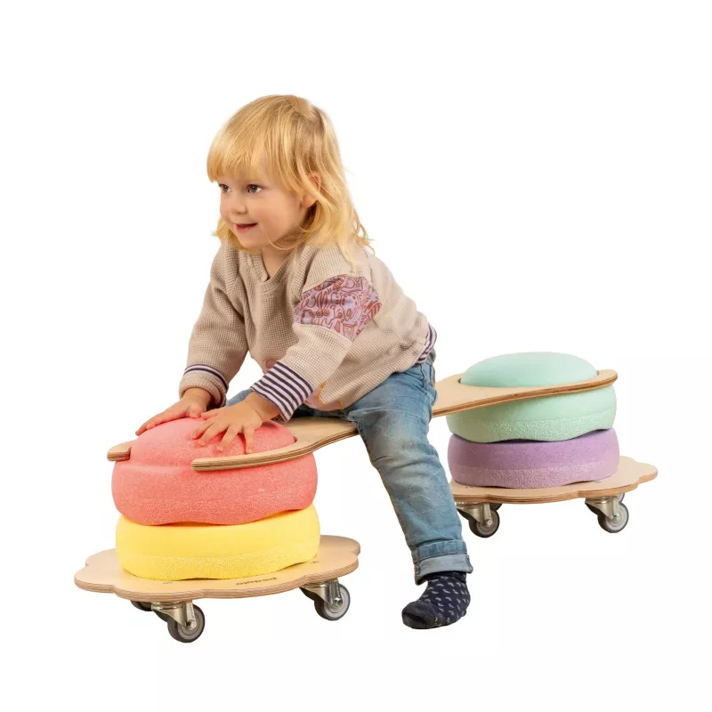 Kinetic skateboard, Sandwich cushion, Foam cushions, Kinderwagen, Kreiselrollen