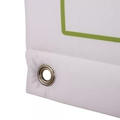 Grommet, Ösen, Naht, Leinwand, Weiß