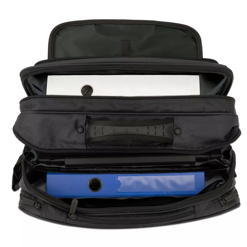 Rucksack, Laptopfach, Schultertasche, Schwarz, Gepolstert