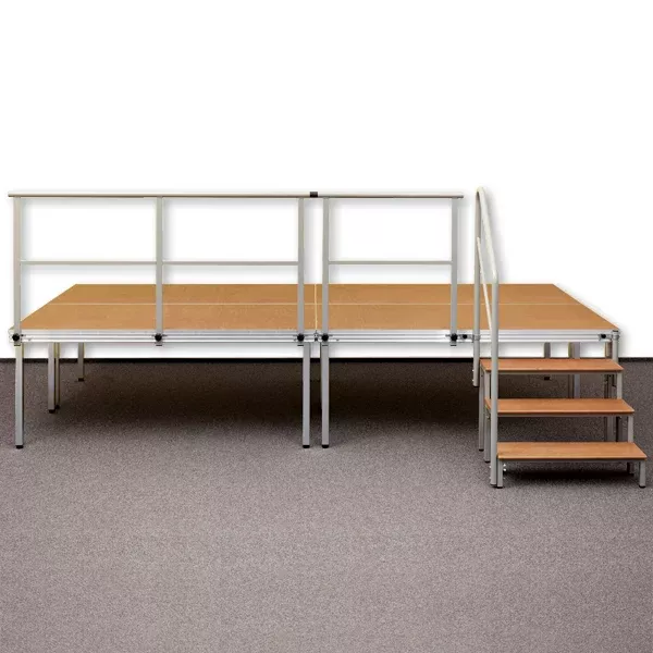 etagertisch, leiterplattform, werkbank, holzplanken, stahlrahmen