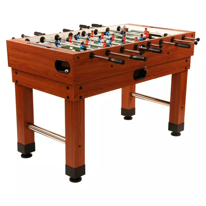 foosball, tischfußball, holzspiel, spieltisch, meisterschaftstrick