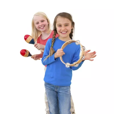 Kindergarten, Kinder, Musikalisch, Tamburin, Klatschen