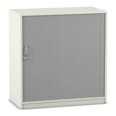 schrank, rollladen-schrank, metallisch, grau, kleinmonatentrainings