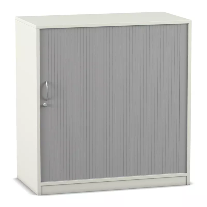 schrank, rollladen-schrank, metallisch, grau, kleinmonatentrainings