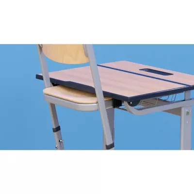 Schreibtischstuhl, Schreibtisch, Schule, Holzstuhl, Klapptisch