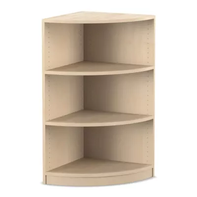 Eckregal, Holzregal, Regal, Eck-Schränkchen, Regalstufe