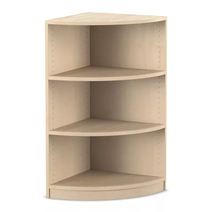 Eckregal, Holzregal, Regal, Eck-Schränkchen, Regalstufe