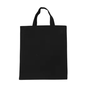 5 Baumwolltaschen, schwarz