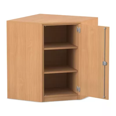 Küchenschrank, Wandschrank, Holzoptik, Regalfächer, Tür Scharnier