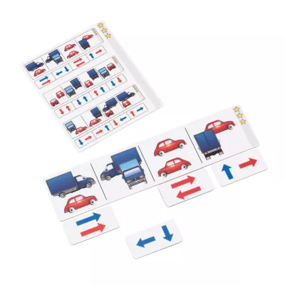 puzzle, Fahrzeug-Puzzle, Kartenset, LKW, Auto