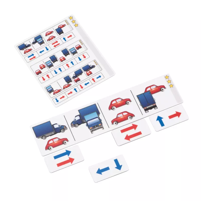 puzzle, Fahrzeug-Puzzle, Kartenset, LKW, Auto