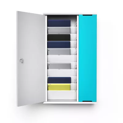 Schrank, Schuhregal, Türschrank, Stahl, Türgriff