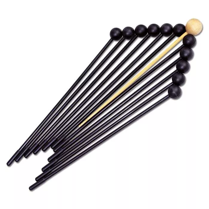 Schlauch-Stäbchen, Strecke Stäbchen, Makeup-Pinsel redund, Schwarz, Holzgriff