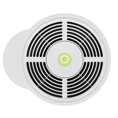 Luftreiniger, Lüfter, Ventilator, Schalter, Grünlicht
