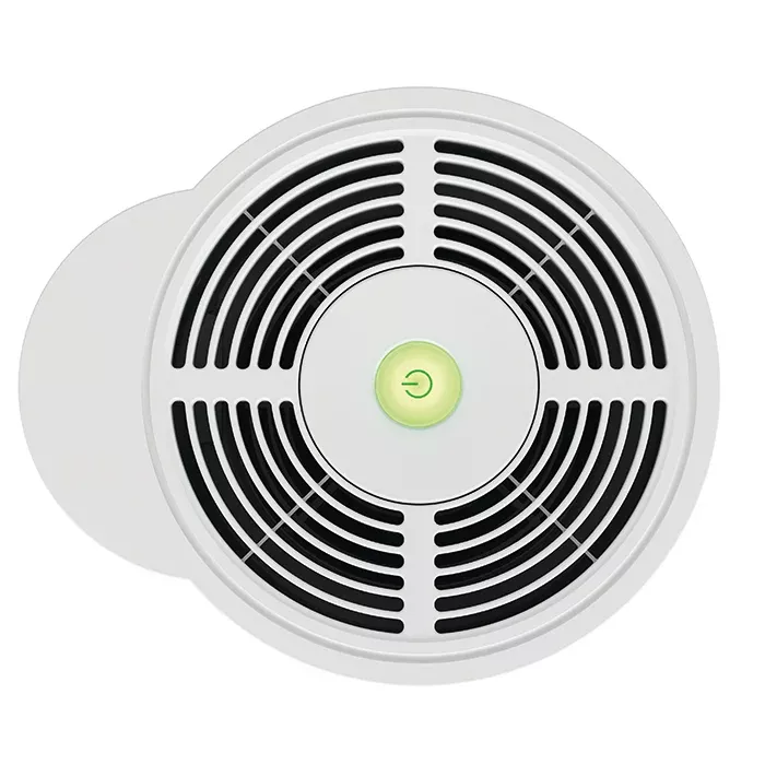 Luftreiniger, Lüfter, Ventilator, Schalter, Grünlicht