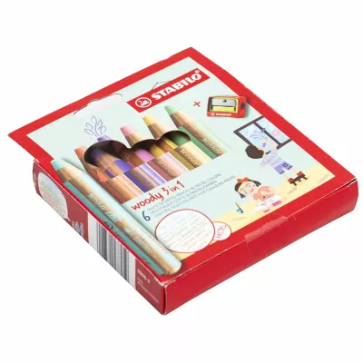 Pastellkreiden, Holzstifte, Buntstift-Set, Kreide-Set, Kinder-Kunstbedarf