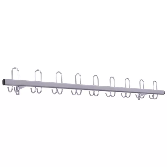 hakenleiste, wandmontage, stahl, metal, schonhakenleiste