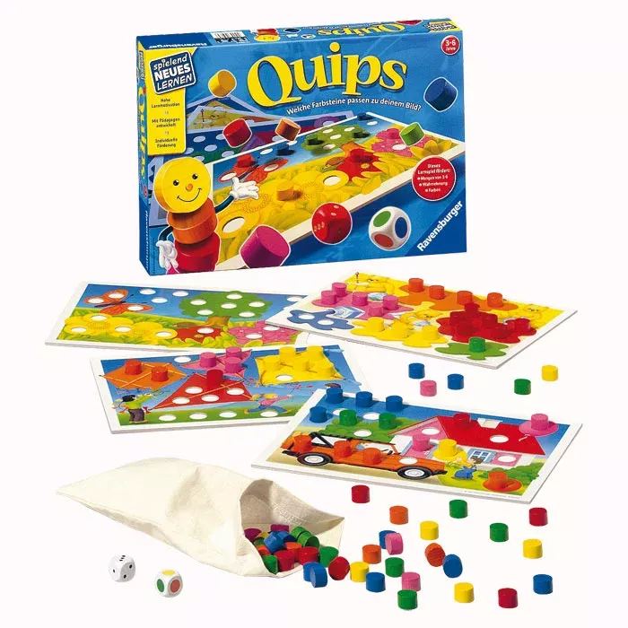 Bausatz, Bunte Würfel, Holz-/Kunststoffteile, Spielelemente, Würfelspiel