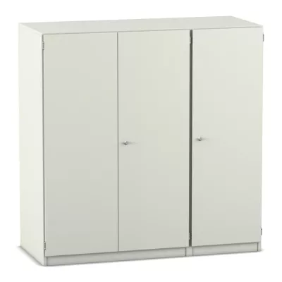 Schrank, Garderobenschrank, Dreifach-Schrank, Beige, Fronten