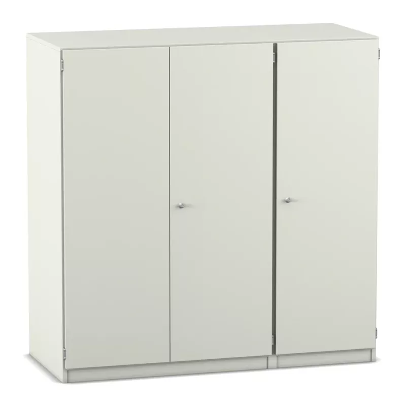 Schrank, Garderobenschrank, Dreifach-Schrank, Beige, Fronten