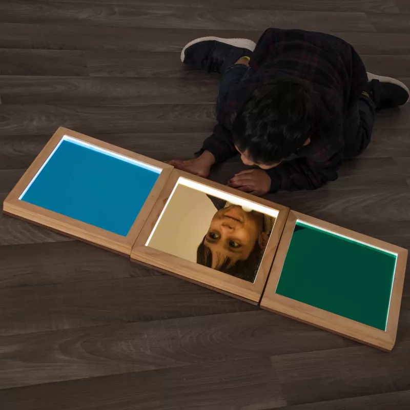Kinder, Holz, Bildschirm, Lichtblöcke, Spielzeug
