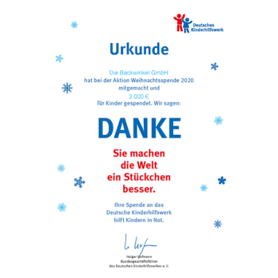 poster, certificate, award, donation, thanks