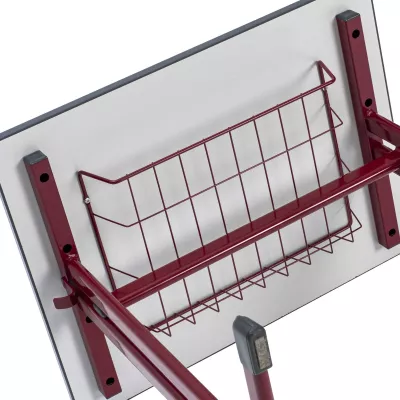 Schubladeneinsatz, Möbelkorb, Metallkorb, Rotbraun, Kunststoffbeschichtung