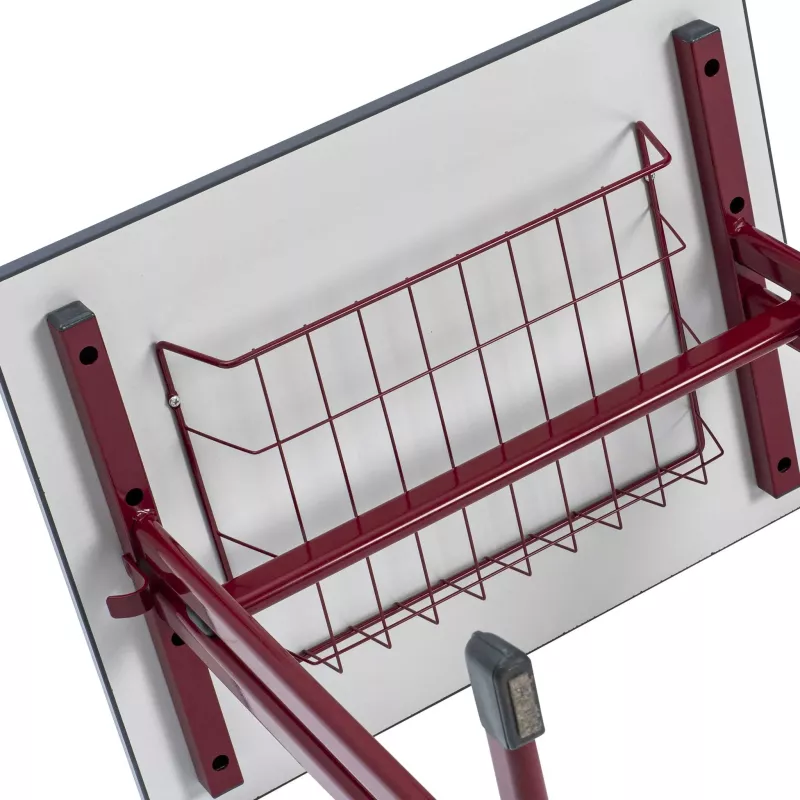 Schubladeneinsatz, Möbelkorb, Metallkorb, Rotbraun, Kunststoffbeschichtung