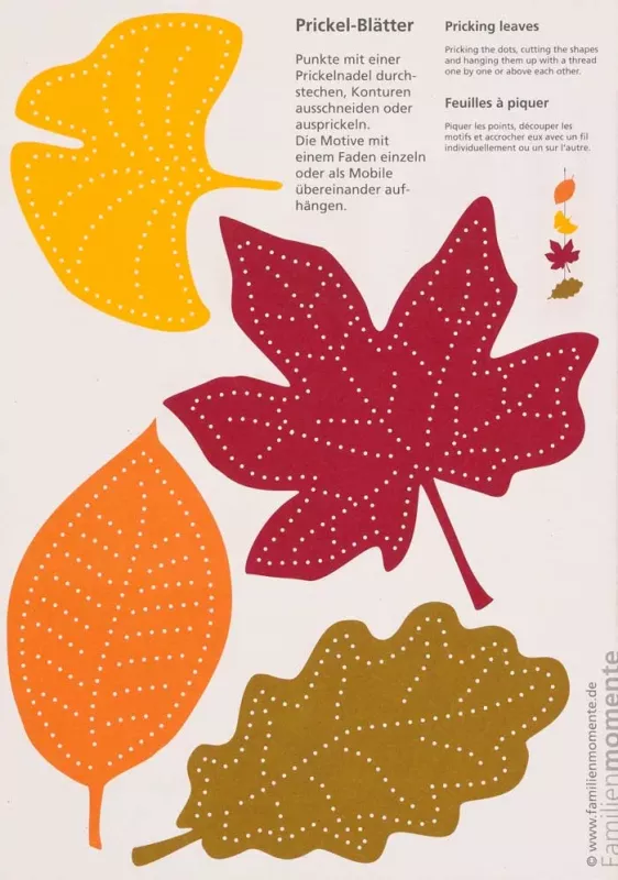 blatt, herbstblatt, punktierte muster, farbige blätter, blätter mit mustern