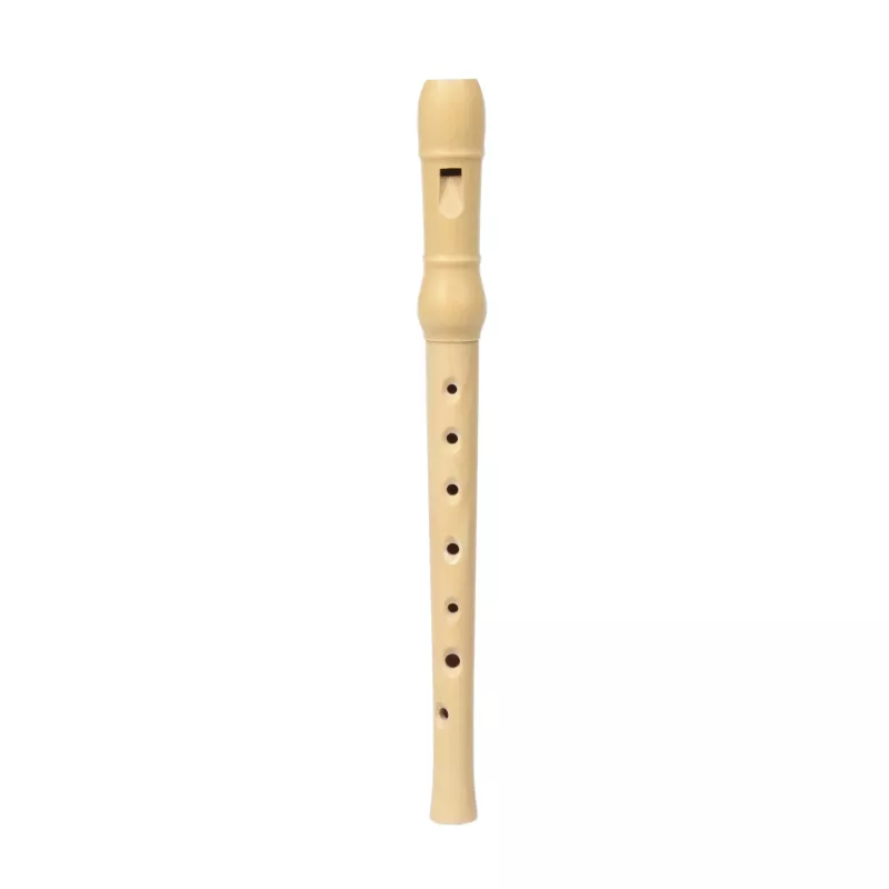 Recorder, Holz, Fünfloch, Mundstück, Holzfinish
