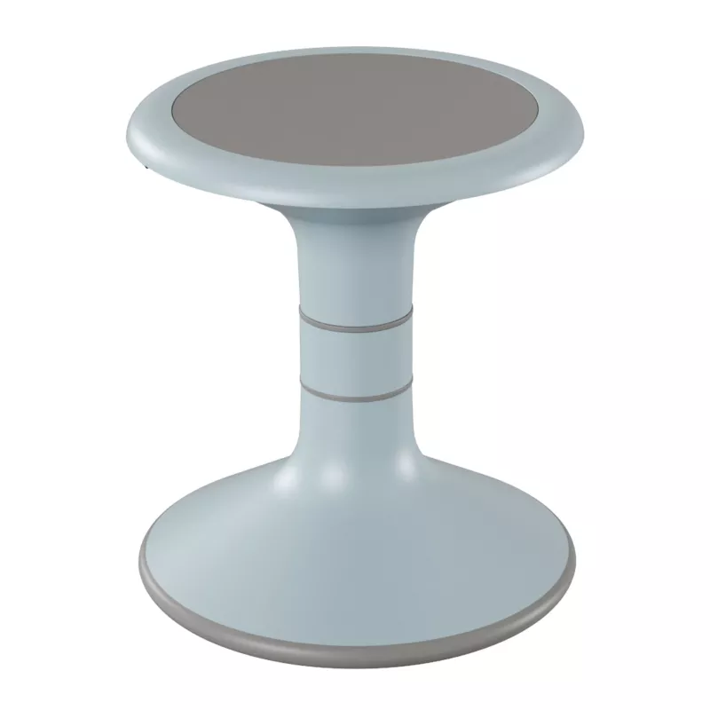 Beistelltisch, Rundtisch, Halterung, Metall, Grau